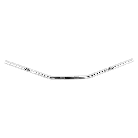 Santee 1” Steel 32" Wide Low Handlebars Chrome Fit For Harley '82-up with Wiring Recess