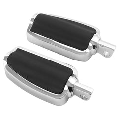 Santee Highway Male Mount Footpeg Footrest Gloss Black Chrome Fit For Harley Touring Sportster