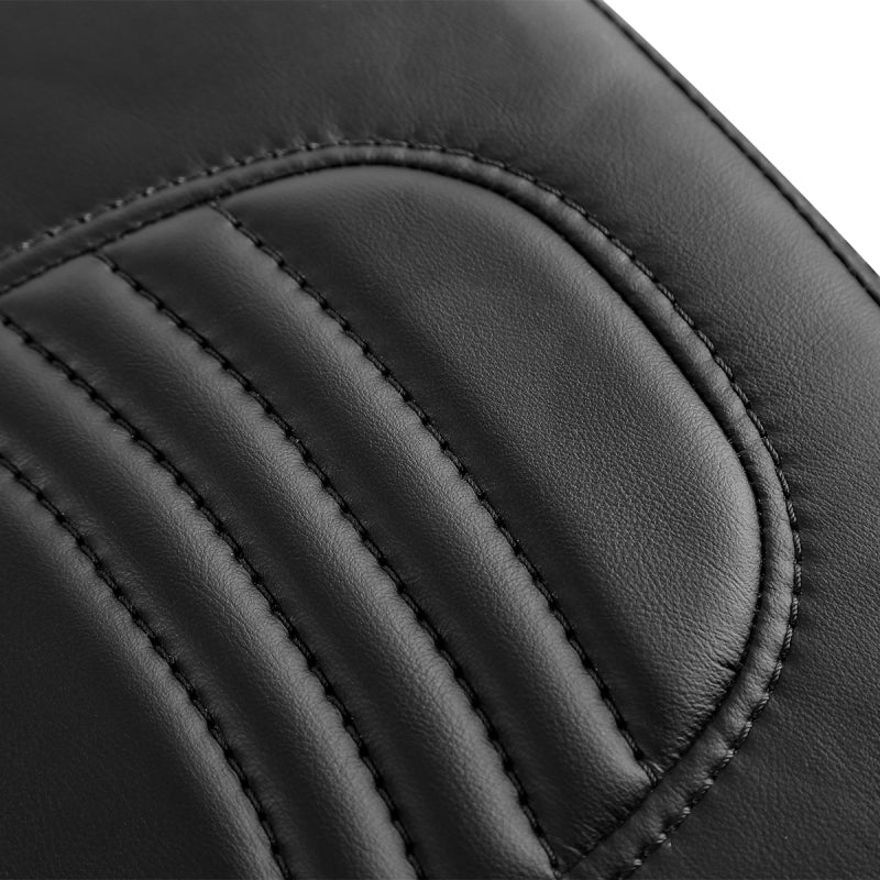 C.C. RIDER Rider Backrest 2 Up Seat Driver Backrest Pad For Harley Touring CVO Street Glide Road Glide Electra Glide Road King, 1988-2025