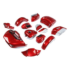 HR3 Wicked Red / Barracuda Silver 2019RGU Complete Body Fairing Kit For Harley Road Glide Limited FLTRK 15-23