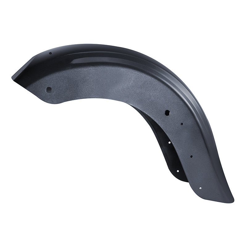 HR3 Charred Steel & Lightning Silver Motorcycle Mudguard CVO STYLE REAR FENDER FOR Harley Touring 2014-2023