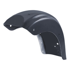 HR3 Charred Steel & Lightning Silver Motorcycle Mudguard CVO STYLE REAR FENDER FOR Harley Touring 2014-2023