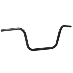 Santee Matte Black 1" Ape Hanger Handlebars 10” rise, 8” center Fit For Harley