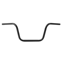 Santee Matte Black 1" Ape Hanger Handlebars 10” rise, 8” center Fit For Harley