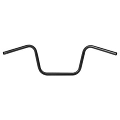 Santee Matte Black 1" Ape Hanger Handlebars 10” rise, 8” center Fit For Harley