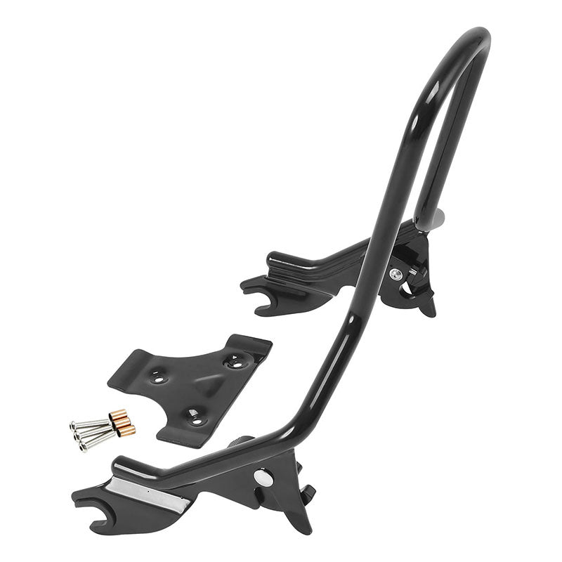 Sissy Bar Upright Detachable Sissy Bar Passenger Backrest For Harley Touring Street Glide Road King, 2009-Later