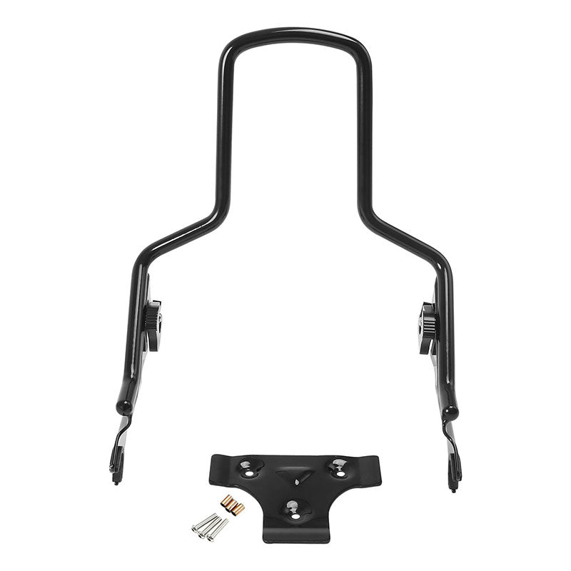 Sissy Bar Upright Detachable Sissy Bar Passenger Backrest For Harley Touring Street Glide Road King, 2009-Later