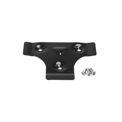 C.C. RIDER Sissy Bar Backrest Pad Mounting Piece Black Plate Hardware Kit