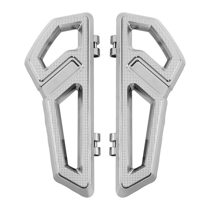 CUSTOM CHROME Empire Front Rider Driver Footboard FloorBoard Fit For Harley Touring Softail