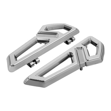 CUSTOM CHROME Empire Front Rider Driver Footboard FloorBoard for Harley Touring Softail