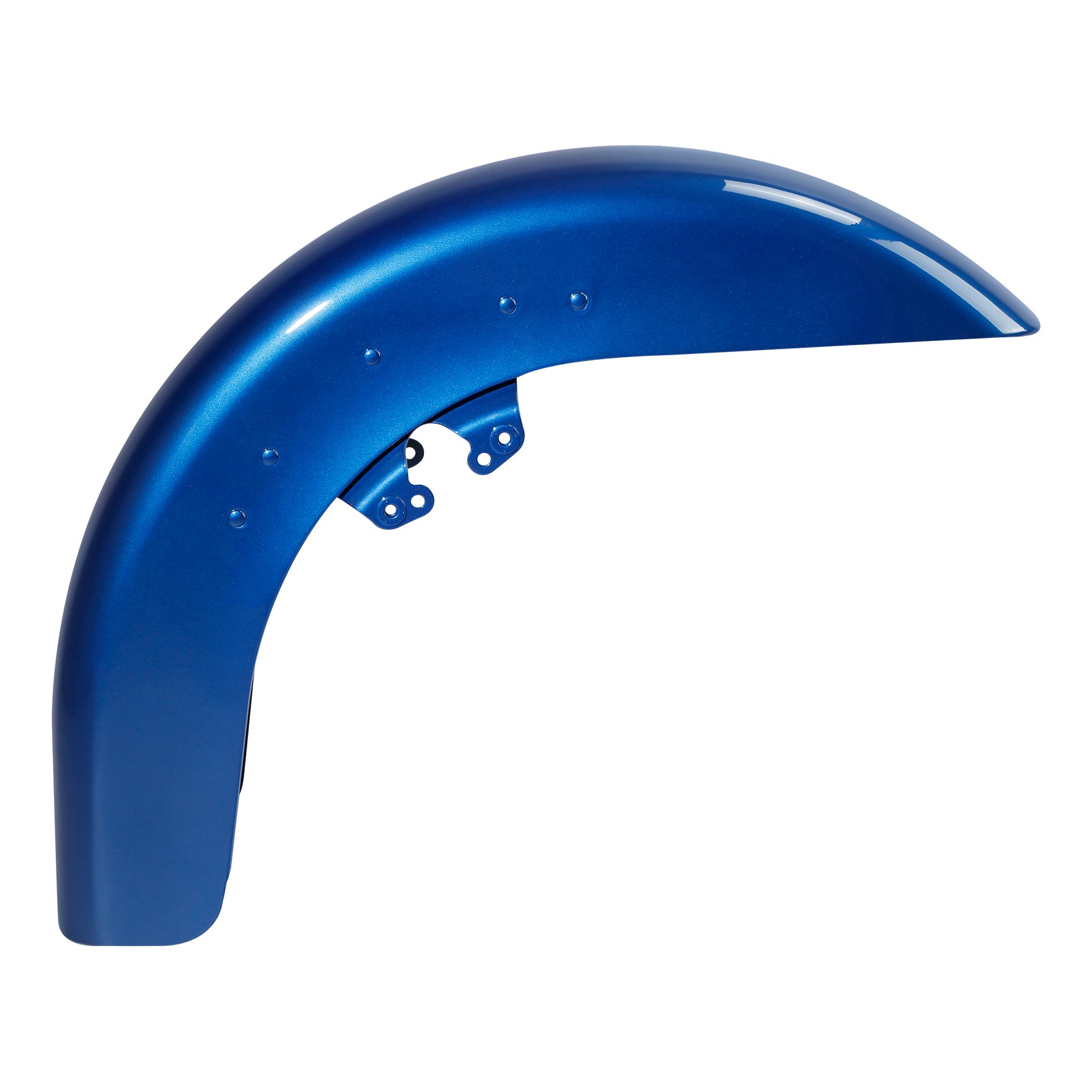 HR3 Mako Shark Fade Motorcycle 18" Wide Tire Front Mudguard Fender For Harley Touring Models 2014-2023
