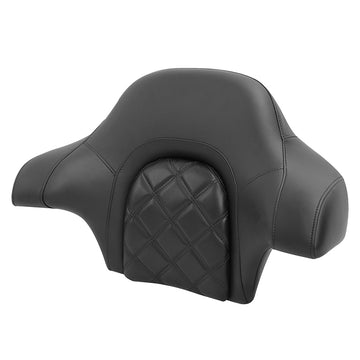 C.C. Rider King Passenger Backrest for Harley Road Glide Street Glide 2014-2025
