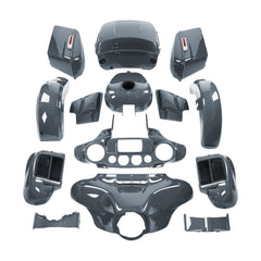 HR3 Gunship Gray Complete Body Fairing Kit For Harley Ultra Limited FLHTK 14-23