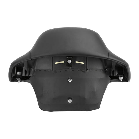 C.C. RIDER Touring Seat Driver Passenger Seat With Backrest For Harley CVO Street Glide Road King Road Glide Electra Glide, Black Red, 2014-2023