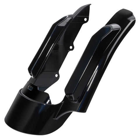 HR3 Mako Shark Fade CVO STYLE Rear Fender Filler Panel For Harley Touring Model 2014-2023