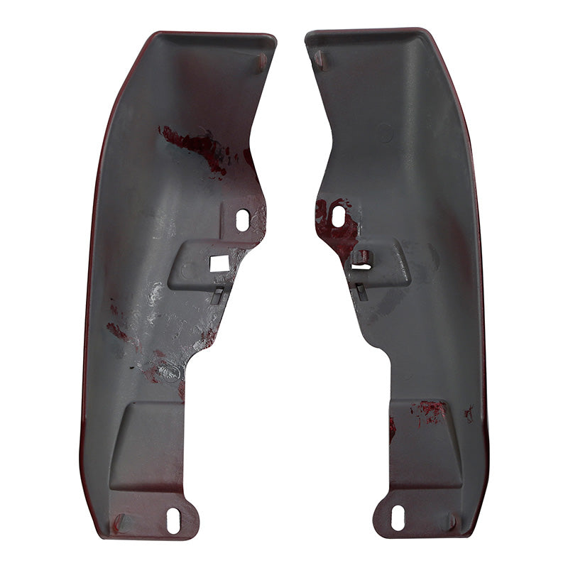 HR3 Mysterious Red Sunglo Mid-Frame Air Deflectors For Harley Touring and Trike Models 09-24