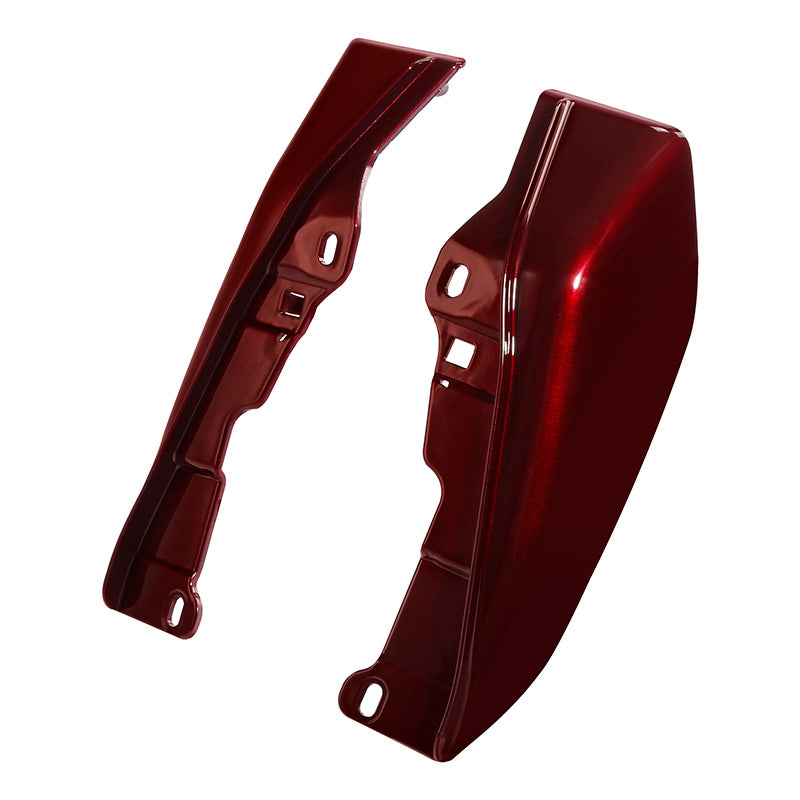 HR3 Mysterious Red Sunglo Mid-Frame Air Deflectors For Harley Touring and Trike Models 09-24