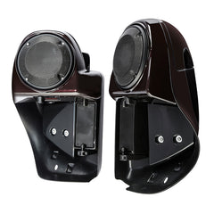 HR3 Black Forest Vented Lower Fairing Kit With 6.5" Speaker Pods For Harley Touring models 2014-2024
