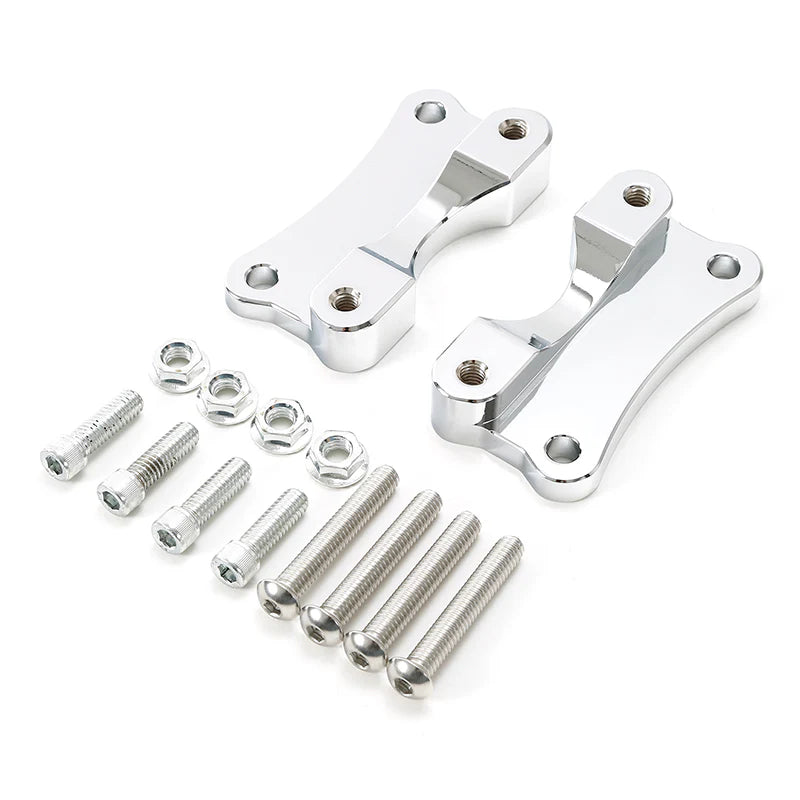 HR3 Front Fender Risers Spacer Mount Kit Fit For Harley Touring Models 2014-2023