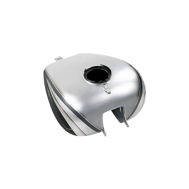 HR3 Silver / Black Honeycomb Fade Fuel Gas Tank For 2008-2023 Harley Touring Models