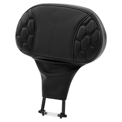 C.C. RIDER Rider Backrest 2 Up Seat Driver Backrest Pad For Harley Touring CVO Street Glide Road Glide Electra Glide Road King, 1988-2025
