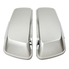 HR3 Silver Fortune Hard Saddlebags Harley Hard Bags (Regular) For 14-23 Harley Touring