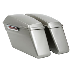 HR3 Silver Fortune Hard Saddlebags Harley Hard Bags (Regular) For 14-23 Harley Touring