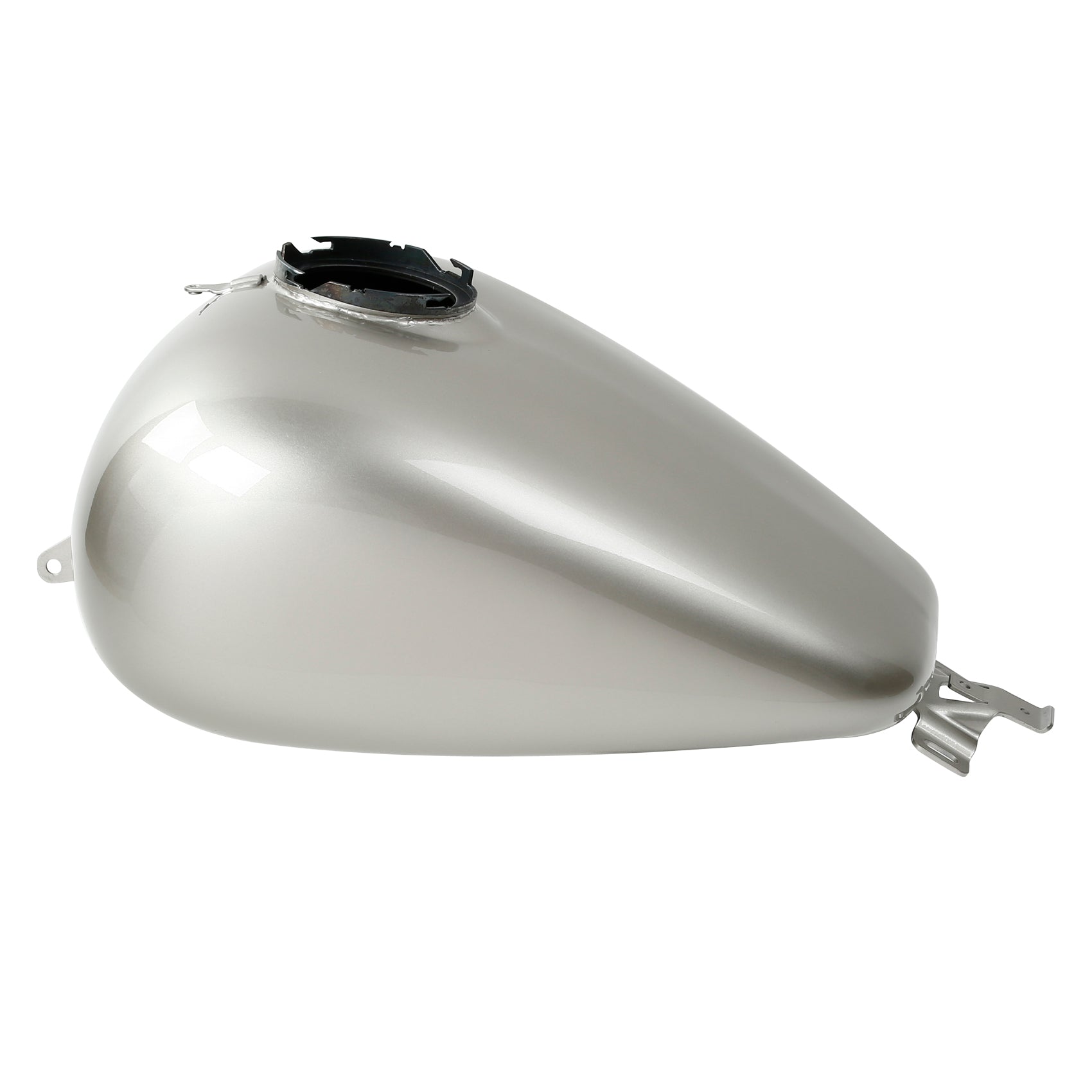 HR3 Silver Fortune With Rich Bourbon Fuel Gas Tank For 2008-2023 Harley Touring Models