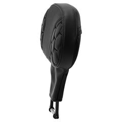 C.C. RIDER Rider Backrest 2 Up Seat Driver Backrest Pad For Harley Touring CVO Street Glide Road Glide Electra Glide Road King, 1988-2025