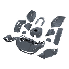 HR3 Gunship Gray Complete Body Fairing Kit For Harley Road Glide FLTRX 15-23