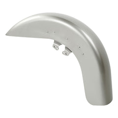 HR3 Silver Fortune Motorcycle 18" Wide Tire Front Mudguard Fender For Harley Touring Models 2014-2023