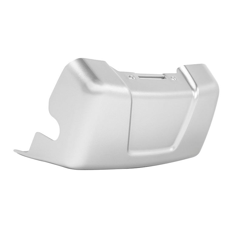 HR3 Silver / Black Honeycomb Fade Water Pump Cover For Harley Touring Models 14-16