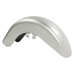 HR3 Silver Fortune Motorcycle 18" Wide Tire Front Mudguard Fender For Harley Touring Models 2014-2023