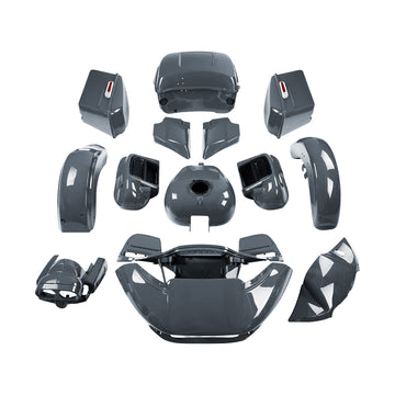 HR3 Gunship Gray Complete Body Fairing Kit For Harley Road Glide Limited FLTRK 2015-2023 [Pre-Order]