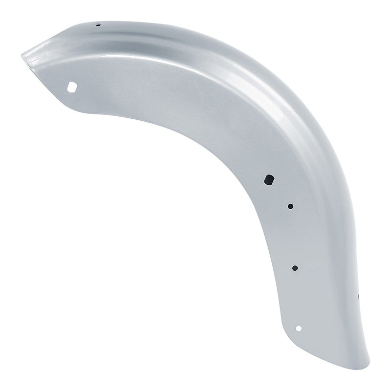 HR3 Barracuda Silver Motorcycle Mudguard CVO STYLE REAR FENDER FOR Harley Touring 2014-2023