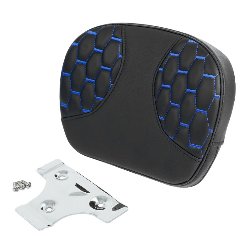 C.C. RIDER Passenger Backrest Sissy Bar Backrest For Harley Touring CVO Road Glide Street Glide Road King Electra Glide