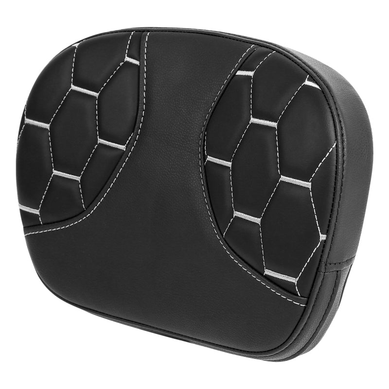 C.C. RIDER Passenger Backrest Sissy Bar Backrest For Harley Touring CVO Road Glide Street Glide Road King