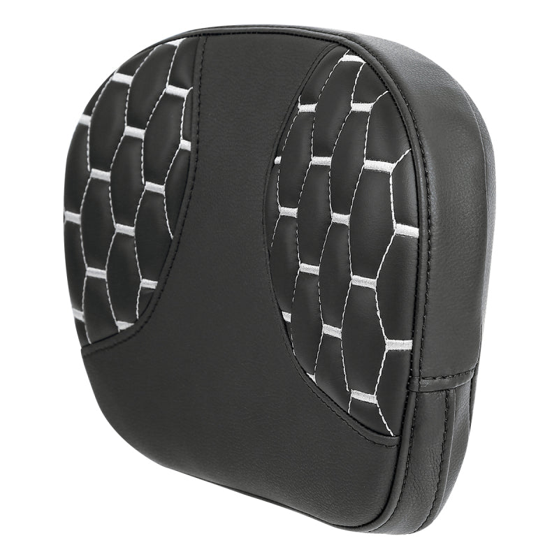 C.C. RIDER Passenger Backrest Sissy Bar Backrest For Harley Touring CVO Road Glide Street Glide Road King Electra Glide