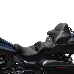 C.C. RIDER King Passenger Backrest King Touring Trunk Backrest For Touring Road Glide Electra Glide Street Glide Road King, 2014-2025