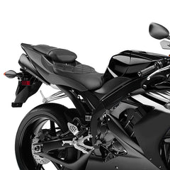 C.C. RIDER YZF R1 Front And Rear Seat For YAMAHA YZFR1 Black Diamond Stitching, 2004-2006