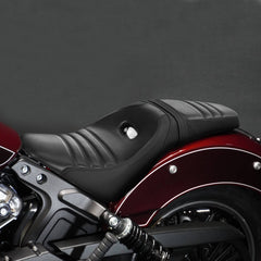 C.C. RIDER Indian Scout 2 Up Seat Driver Passenger Sport Seat For Indian Scout Sixty 100th Aniversary Scout ABS, 2015-2024