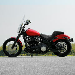 Gel Seat C.C. RIDER Softail Step Up Seat 2 Up Seat Diamond Stitching For Softail Street Bob FXBB Standard FXST Models 2018-2025