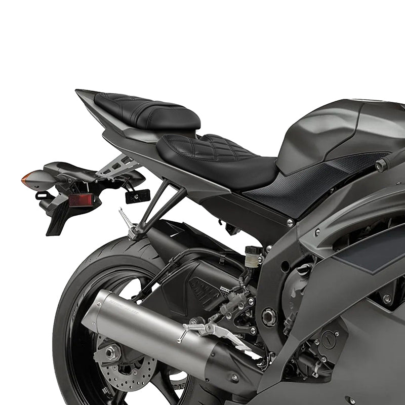 C.C. RIDER YZF R6 Front And Rear Seat For YAMAHA R6 YZFR6 Black Diamond Stitching, 2008-2016
