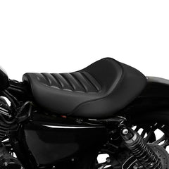 C.C. RIDER Harley Sportster Seat Café Racer Seat Chopper Seat Bobber Seat For Sportster Iron 883 Iron1200 XL883 XL1200, 2010-2023