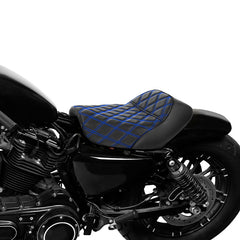 C.C. RIDER Harley Sportster Seat Café Racer Seat Diamond For Sportster Iron 883 Iron1200 XL883 XL1200, 2010-2023