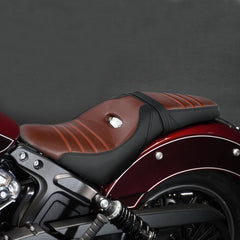 C.C. RIDER Indian Scout 2 Up Seat Driver Passenger Sport Seat For Indian Scout Sixty 100th Aniversary Scout ABS, 2015-2024