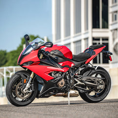 C.C. RIDER BMW S1000RR Seat Rider Passenger Seat Pillion Cushion Black Lattice For BMW S1000RR, 2019-2025