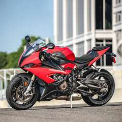 C.C. RIDER BMW S1000RR Seat Rider Passenger Seat Pillion Cushion Black Carbon Fiber For BMW S1000RR, 2019-2025