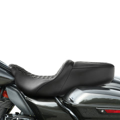 Gel Seat C.C. RIDER Touring Seat 2 Up Seat Driver Passenger Seat For Harley CVO Street Glide Road King Road Glide Electra Glide, 2009-2023