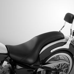 C.C. RIDER 1600/1700 Roadstar Midnight/Silverado Driver Passenger Seat Black Color For YAMAHA, 2009-2014